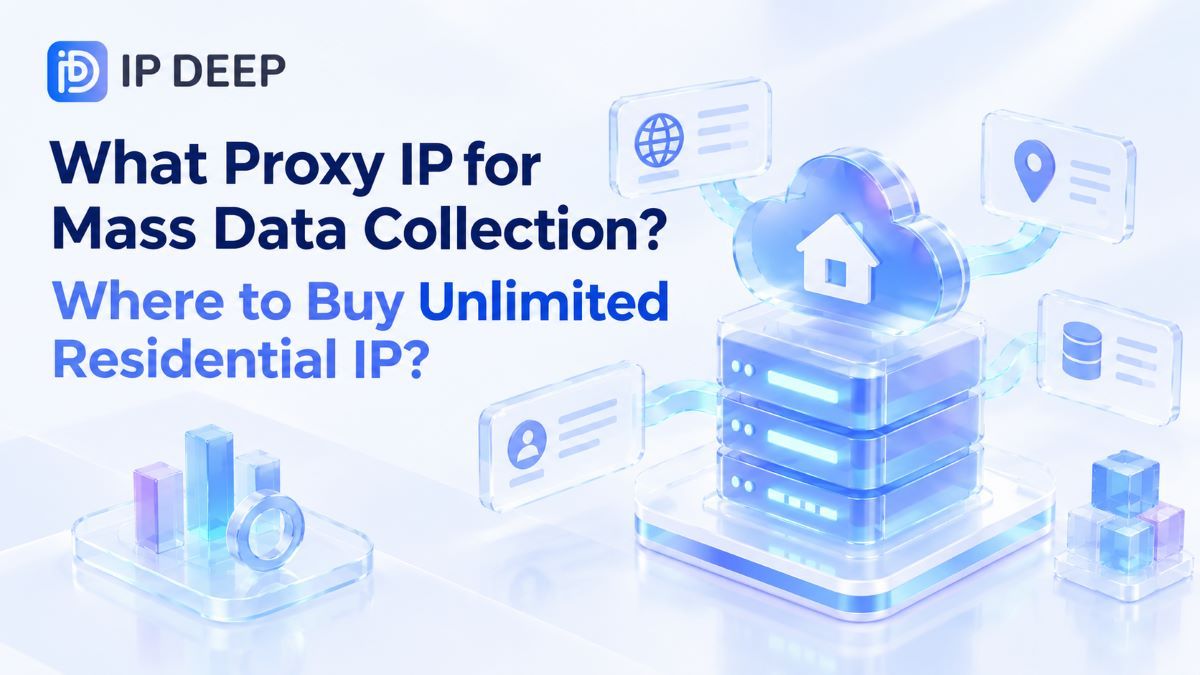 Large-Scale Data Collection: Buy Unlimited Residential Proxies