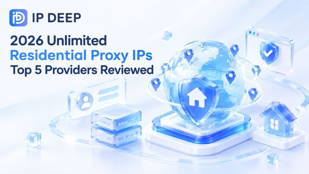 2026 Unlimited Residential Proxy IPs: 5 Providers Reviewed