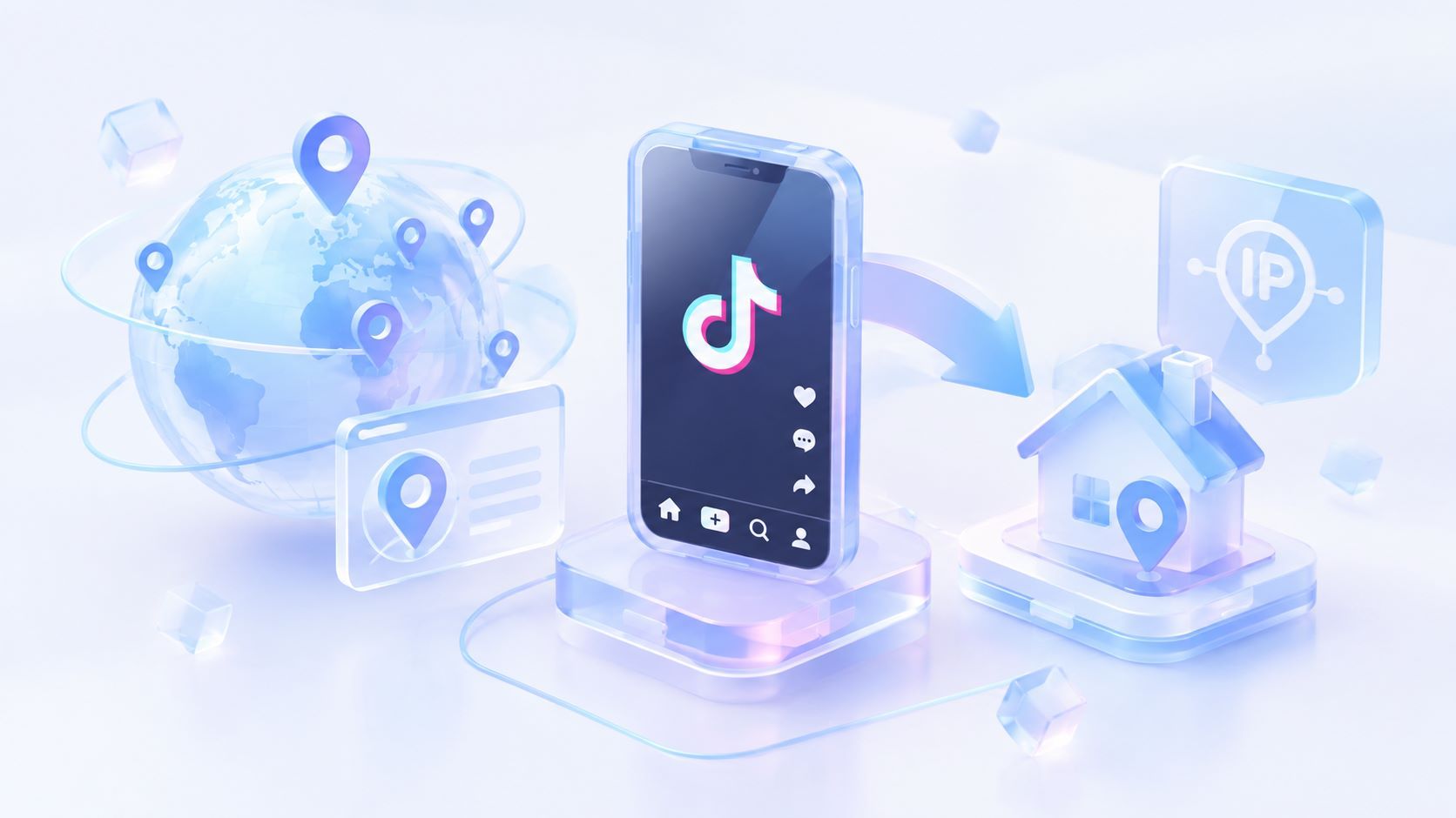TikTok怎么改地区?静态住宅IP能解决问题吗?