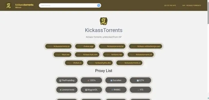 Kickass Torrents Alternatives