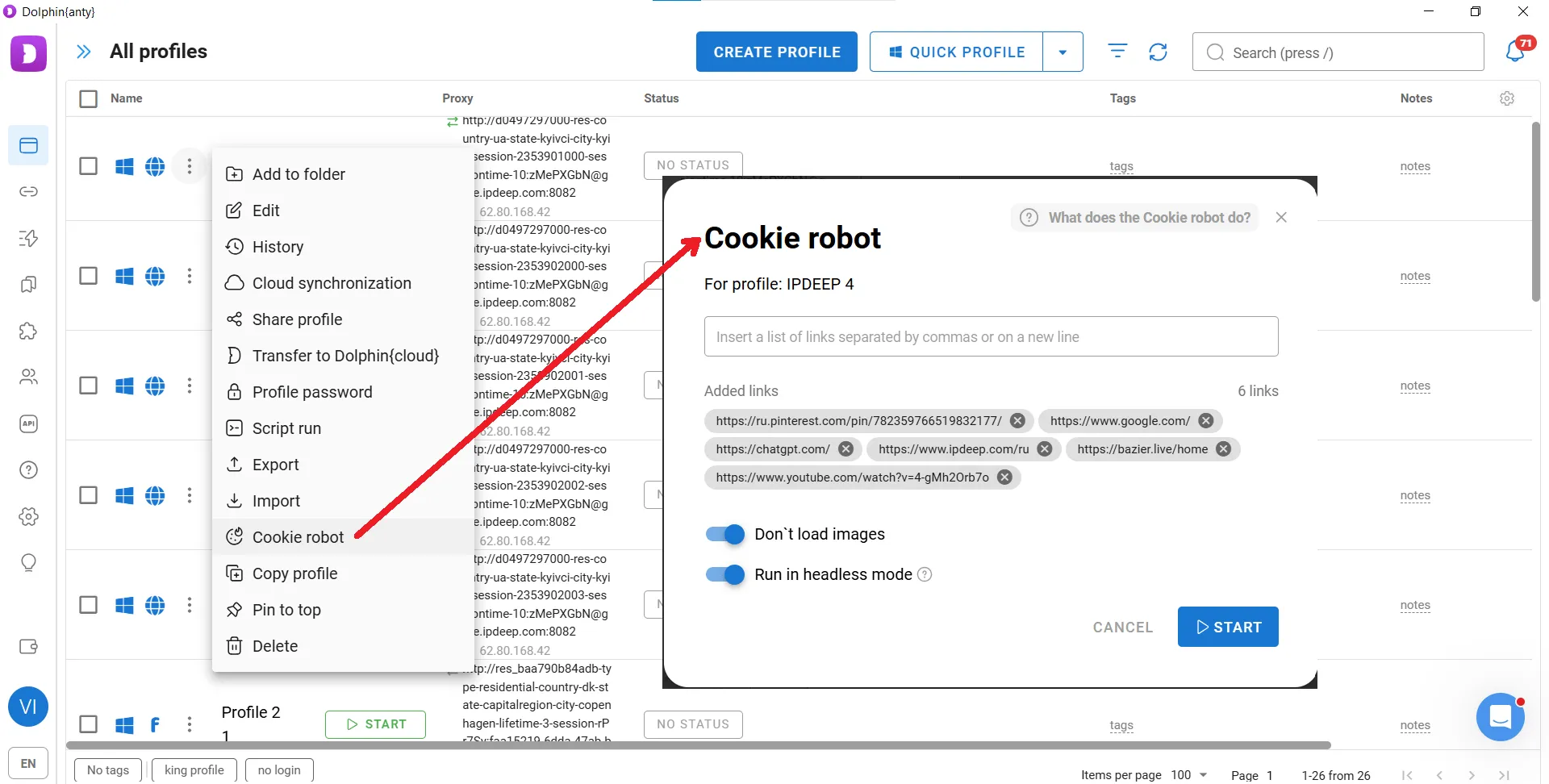 cookie robot