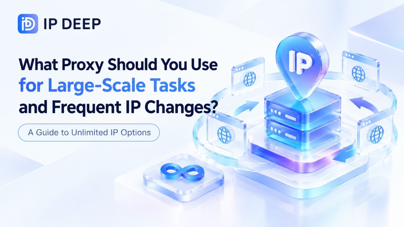Which Proxy Works for Large-Scale IP Rotation? Unlimited IP Guide
