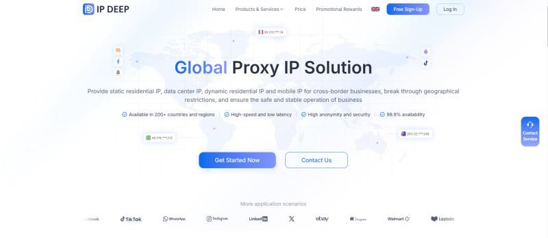 IPDEEP SOCKS5 Proxy