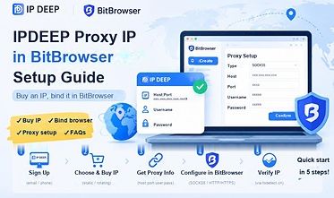 How to Set Up IPDEEP Proxy in BitBrowser？