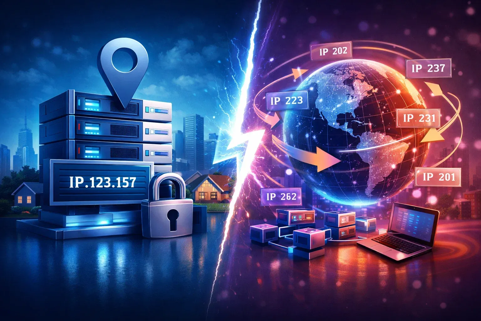 代理IP选择指南:静态代理和动态代理的全面解析